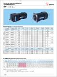 RV+MICRO AC GEARED MOTOR