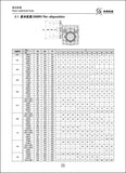 SMRV series worm gearbox 56C